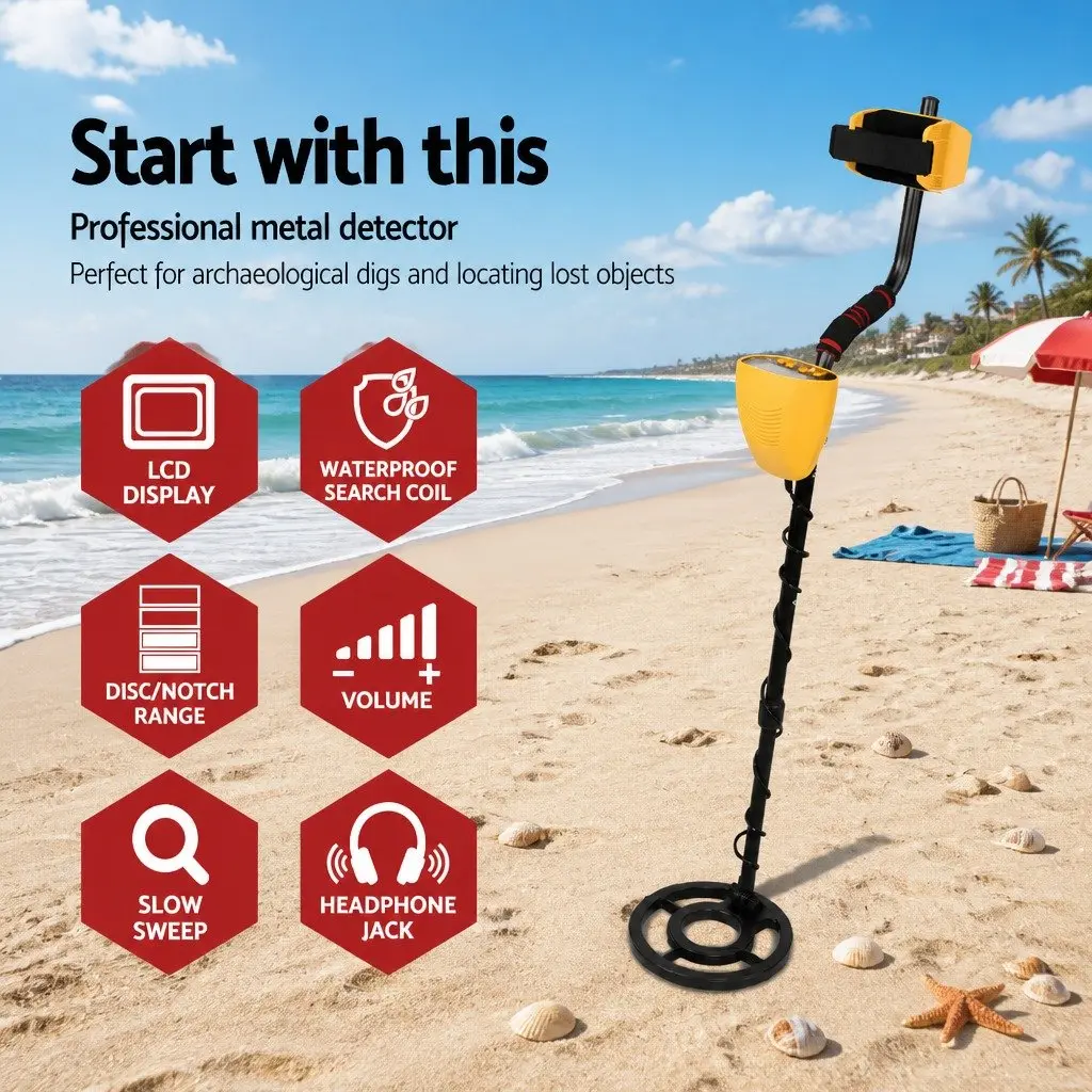 Waterproof Metal Detector for Outdoor Use