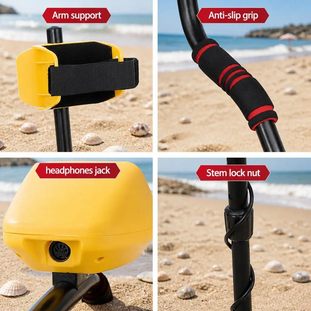 Waterproof Metal Detector for Outdoor Use
