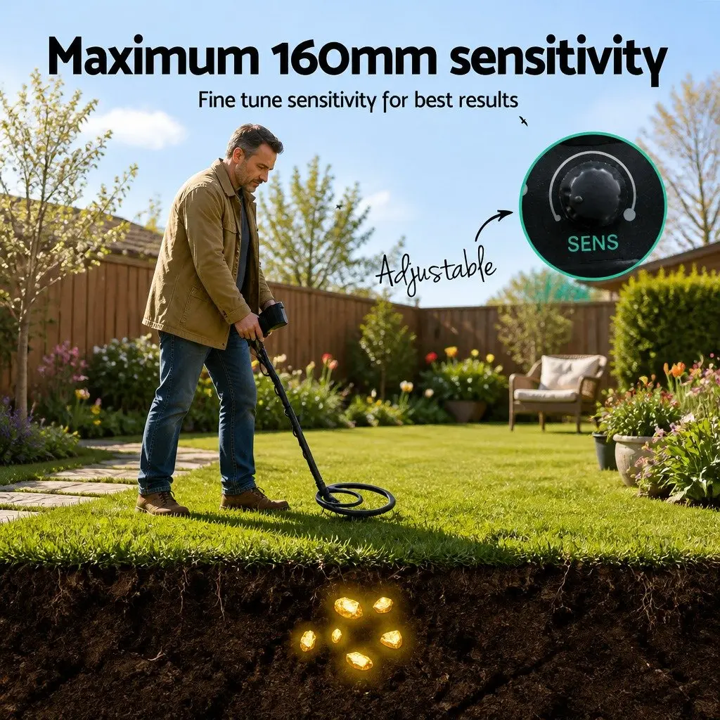 Metal Detector for Home and Outdoor Use