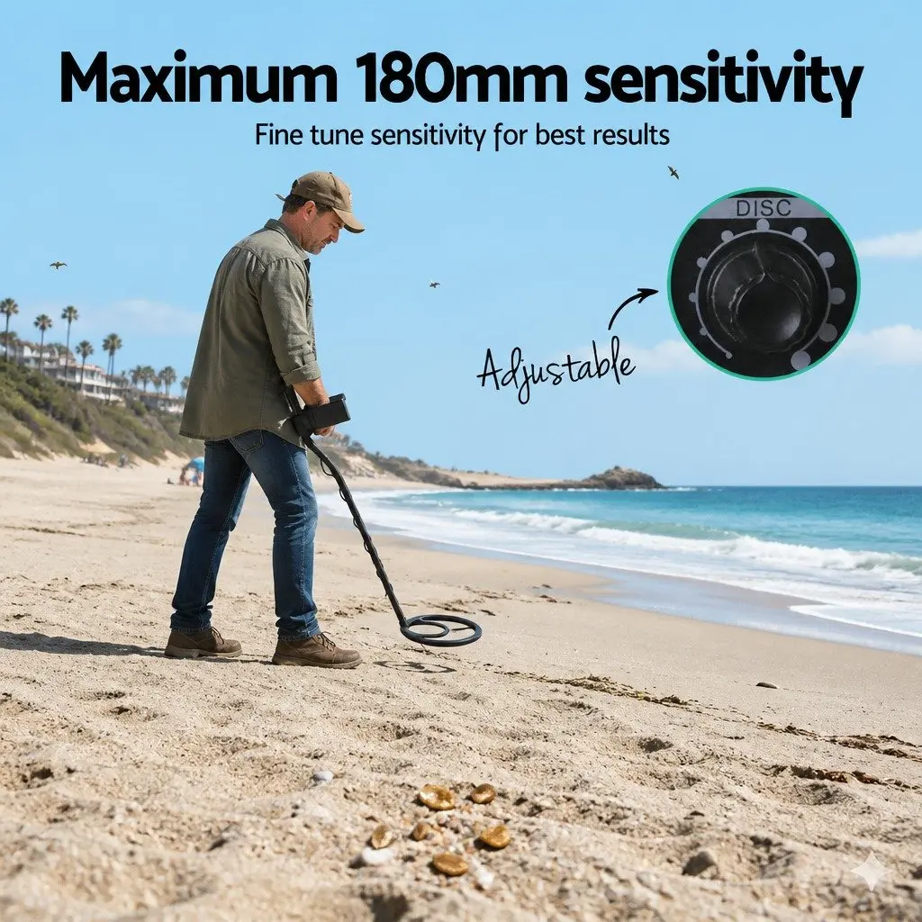 Metal Detector for Home and Outdoor Use