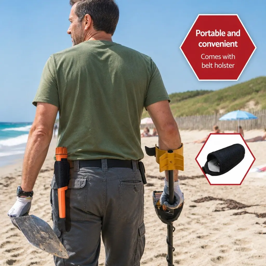 Waterproof Pinpointer Metal Detector for Various Uses