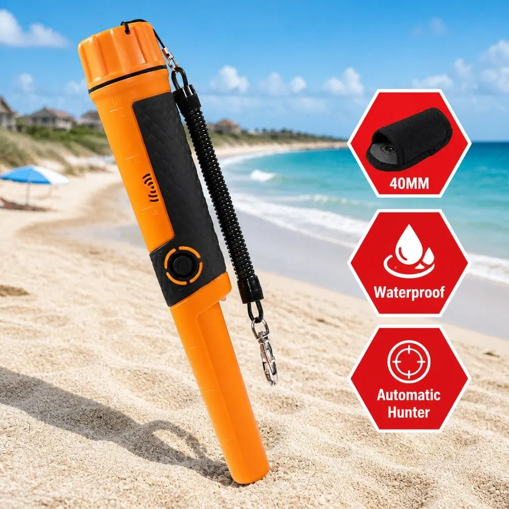 Waterproof Pinpointer Metal Detector for Various Uses