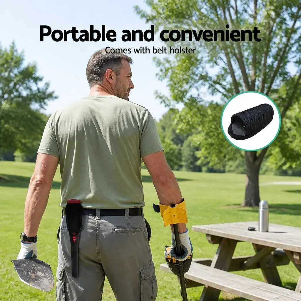 Handheld Pinpointer Metal Detector 40MM Sensitive Waterproof Automatic Hunter