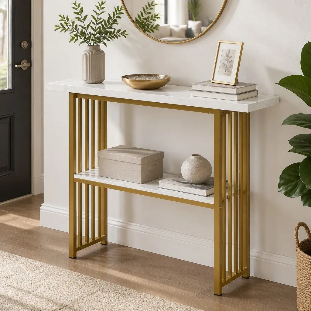 Console Table for Hallways, Living Rooms, and Offices