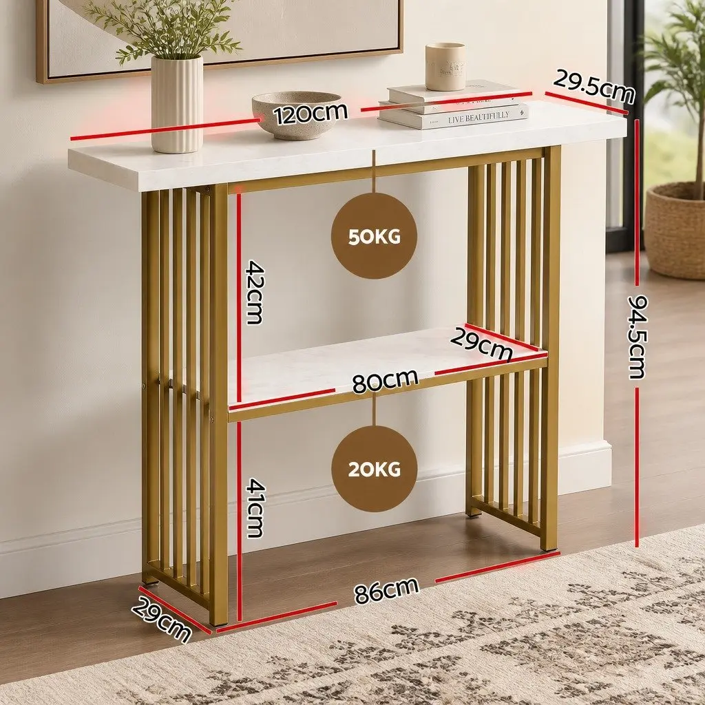 Console Table for Hallways, Living Rooms, and Offices