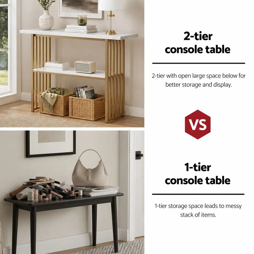 Console Table for Hallways, Living Rooms, and Offices
