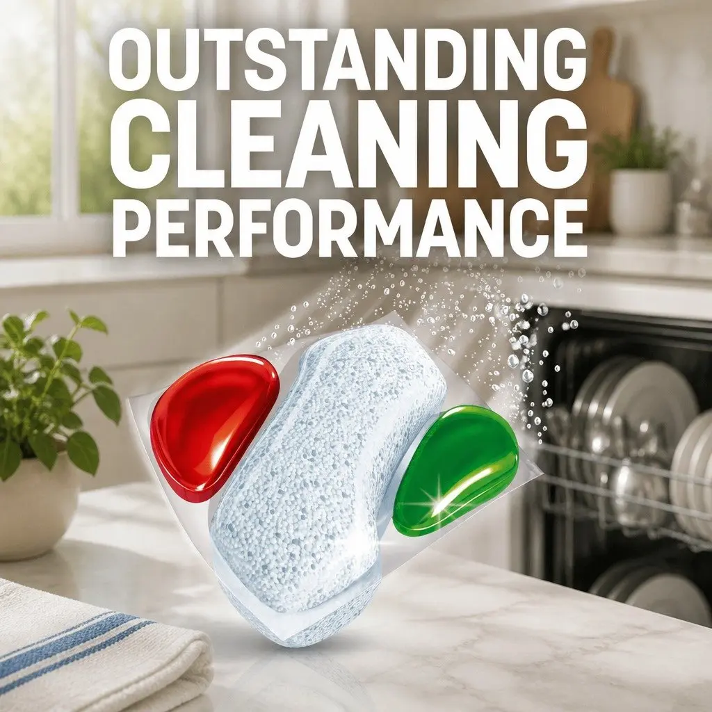 Lemon Fresh Dishwasher Tablets Pro Performance 44 Pack Cleaning Grease Cutting