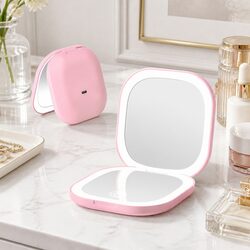 The Perfect Makeup Companion: A Portable LED Mirror
