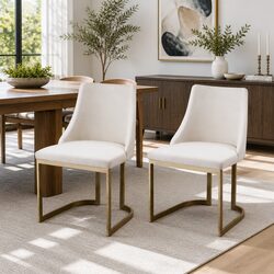 Versatile Dining Chairs Set of 2 for Everyday Use