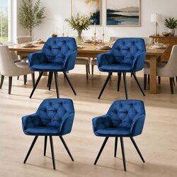 Comfortable Navy Blue Armchairs for Your Home