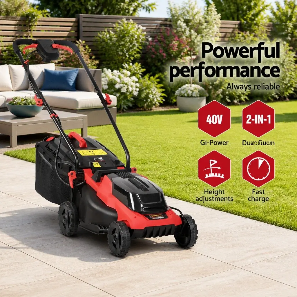 40V Electric Lawn Mower for Modest Sized Yards