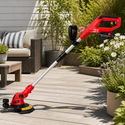 Cordless Line Trimmer 20V Grass Whipper Lawn Edger Lightweight Garden Tool