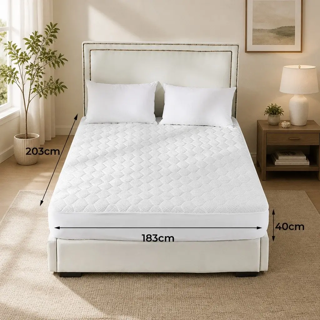 Bamboo Fibre King Size Mattress Protector