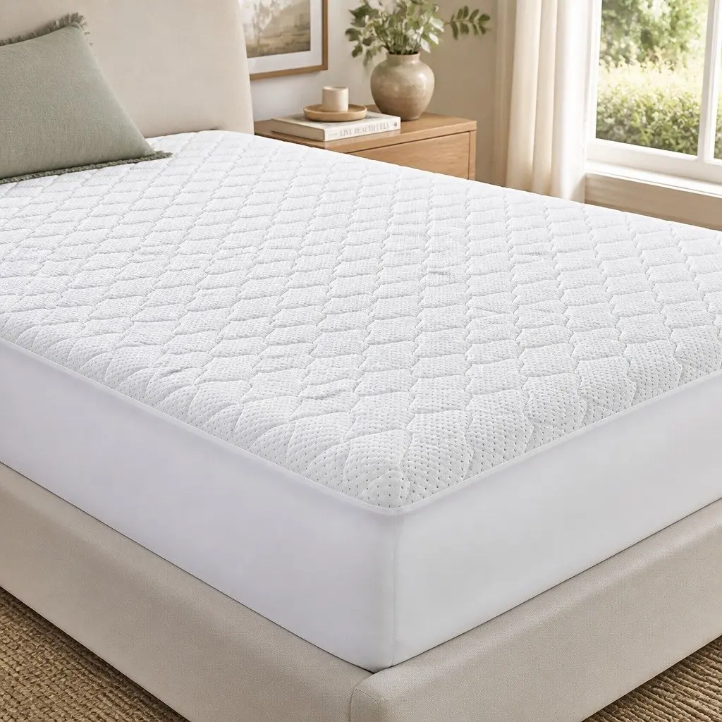 Bamboo Fibre King Size Mattress Protector