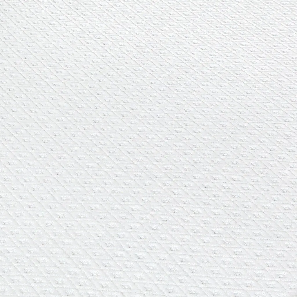 Memory Foam Mattress Topper Dual-Layer 10cm White