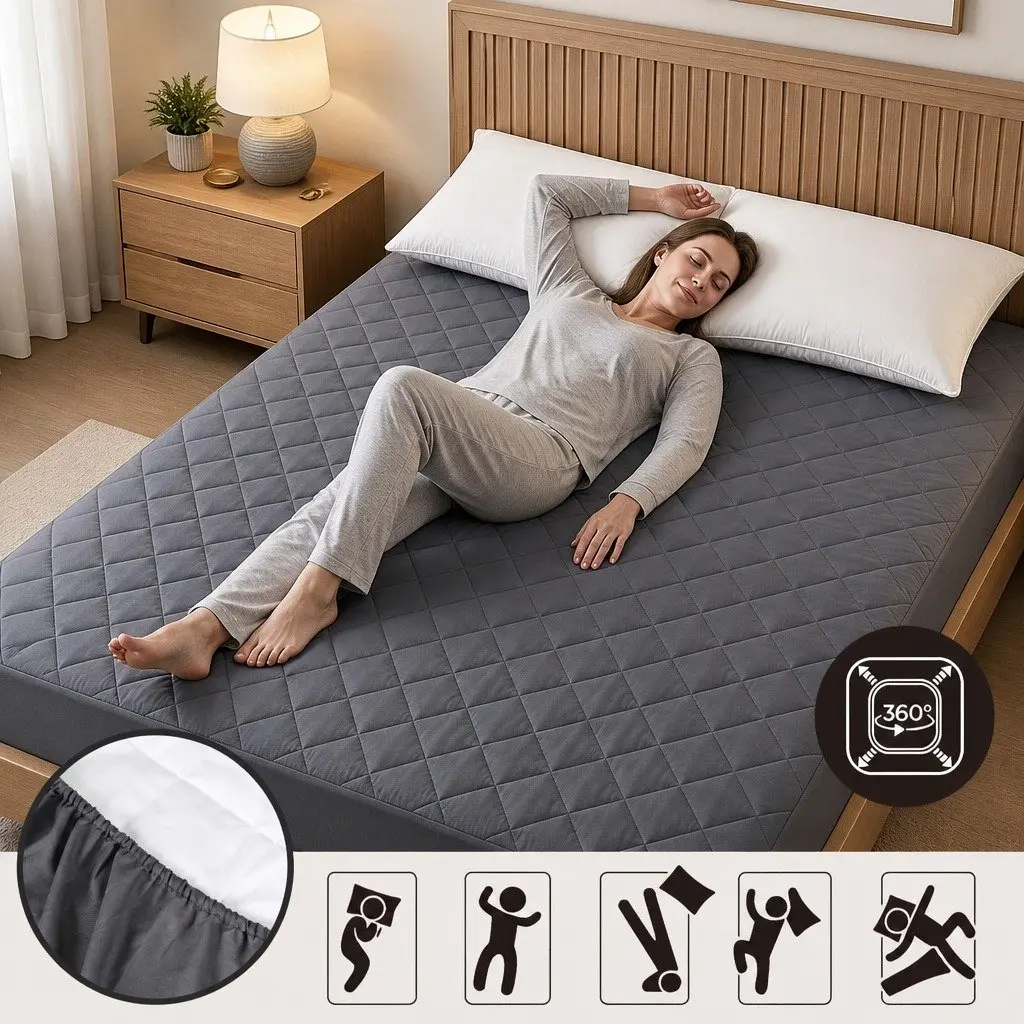 Microfiber Mattress Protector for Home Use