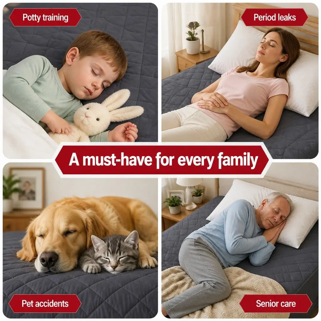 Microfiber Mattress Protector for Home Use