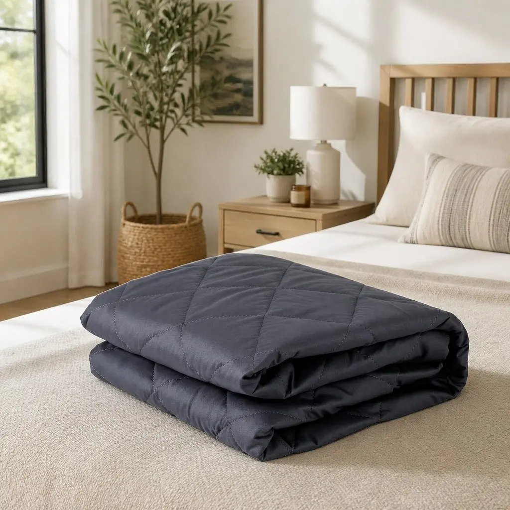 Single Mattress Protector Microfiber Grey 35cm Deep Pocket Fitted Water-Resistant Elastic Skirt