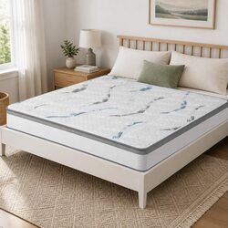 Versatile 25cm Thick Single Pocket Coil Mattress