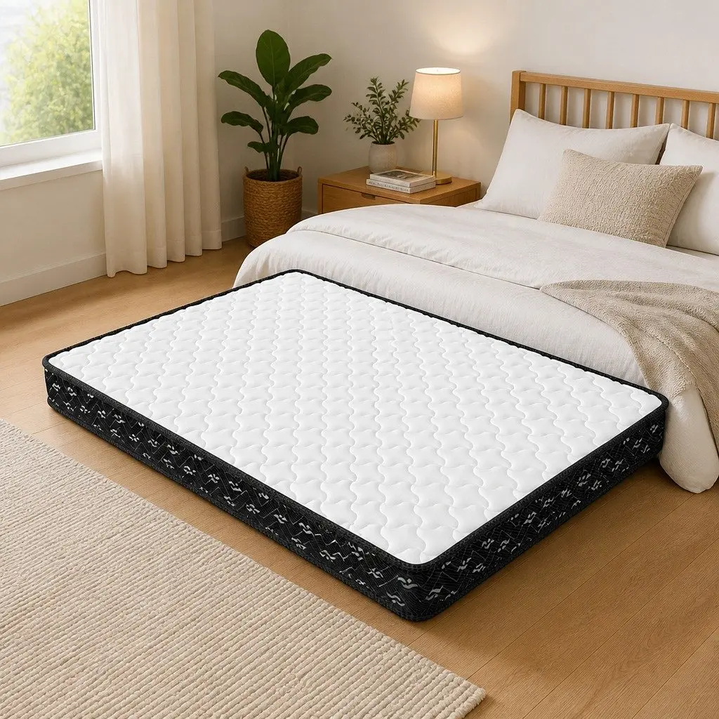 Spring Mattress Bonnell Spring Core 16cm Thick White and Black