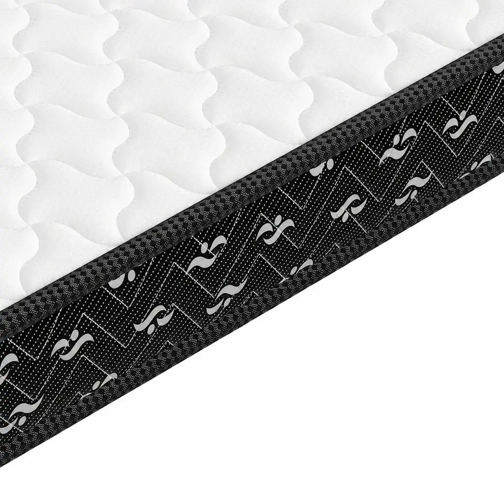 Spring Mattress Bonnell Spring Core 16cm Thick White and Black