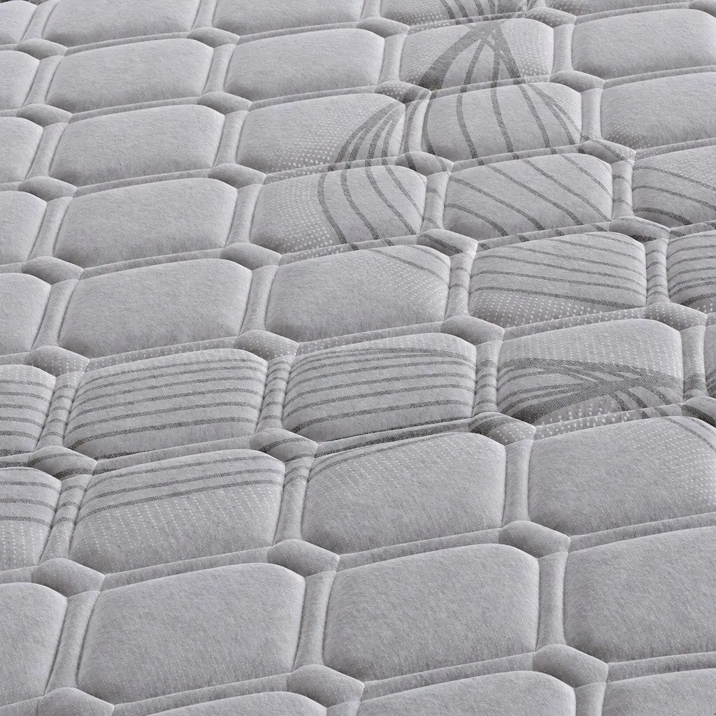Single Pocket Spring Mattress 5-Zone Medium Firm Support Bed Sleep Comfort