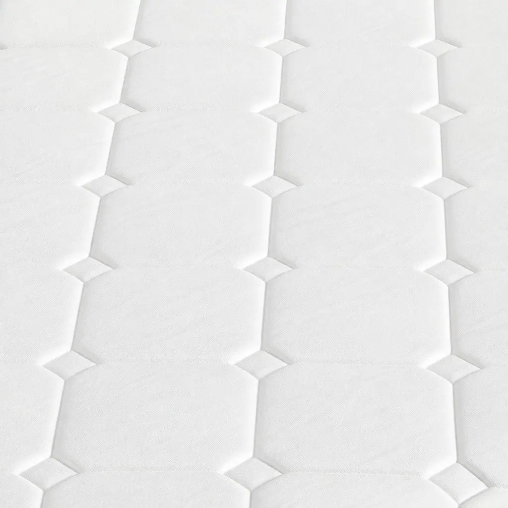 Spring Mattress Pocket Steel Springs Medium Firmness Queen Size Polyester Cover
