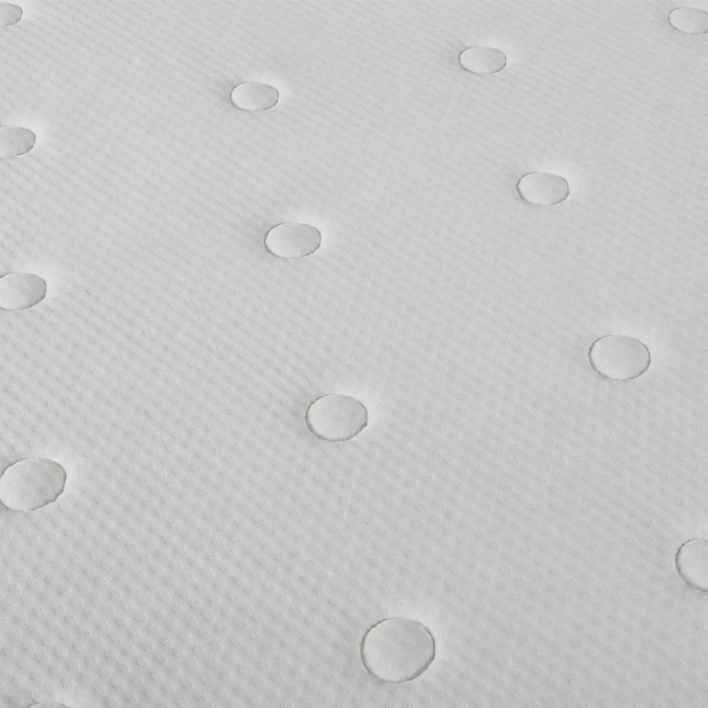 Bonnell Spring Mattress King Single Medium Firmness 18cm Vacuum Packed White Comfort Support
