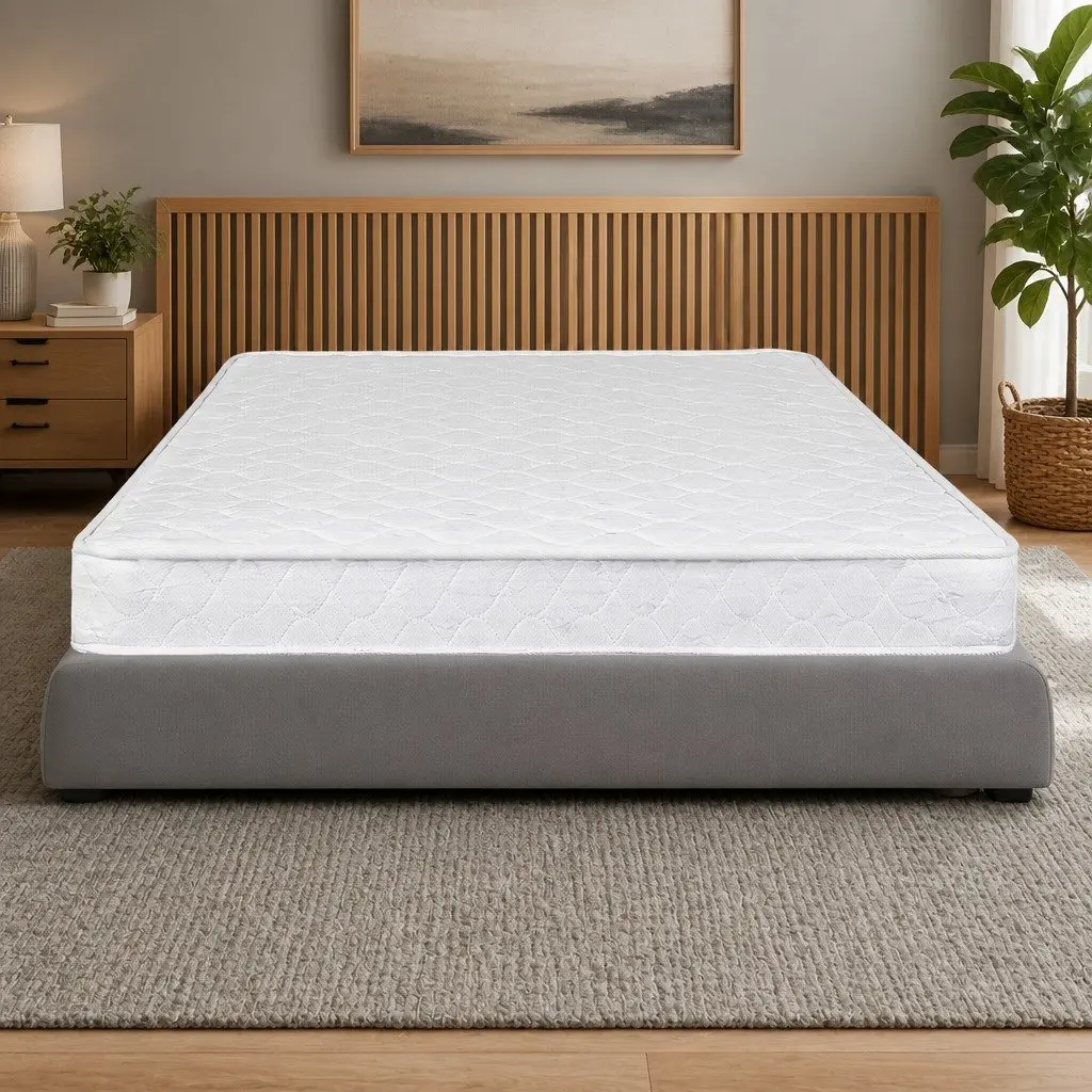 Spring Coil Mattress King Single Bonnell Pocket Support High Firm Foam Bed