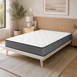 Versatile Double Pocket Spring Mattress with 6-Zone Design