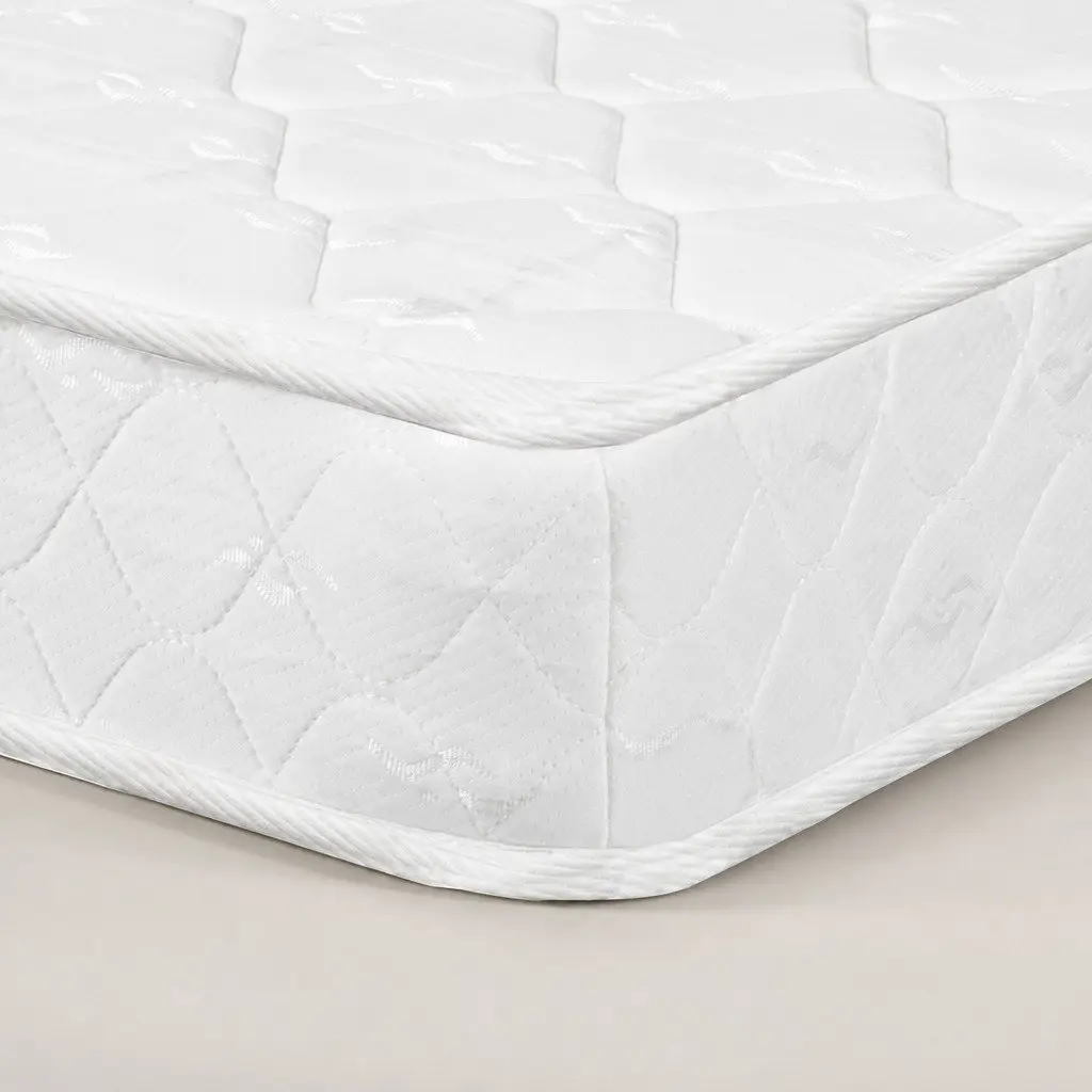 Queen Spring Mattress Bonnell Coil High Firm Foam 203cm x 153cm White