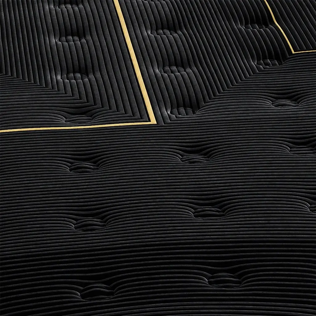 Single Bamboo Charcoal Pocket Coil Mattress 190cm x 91cm Black