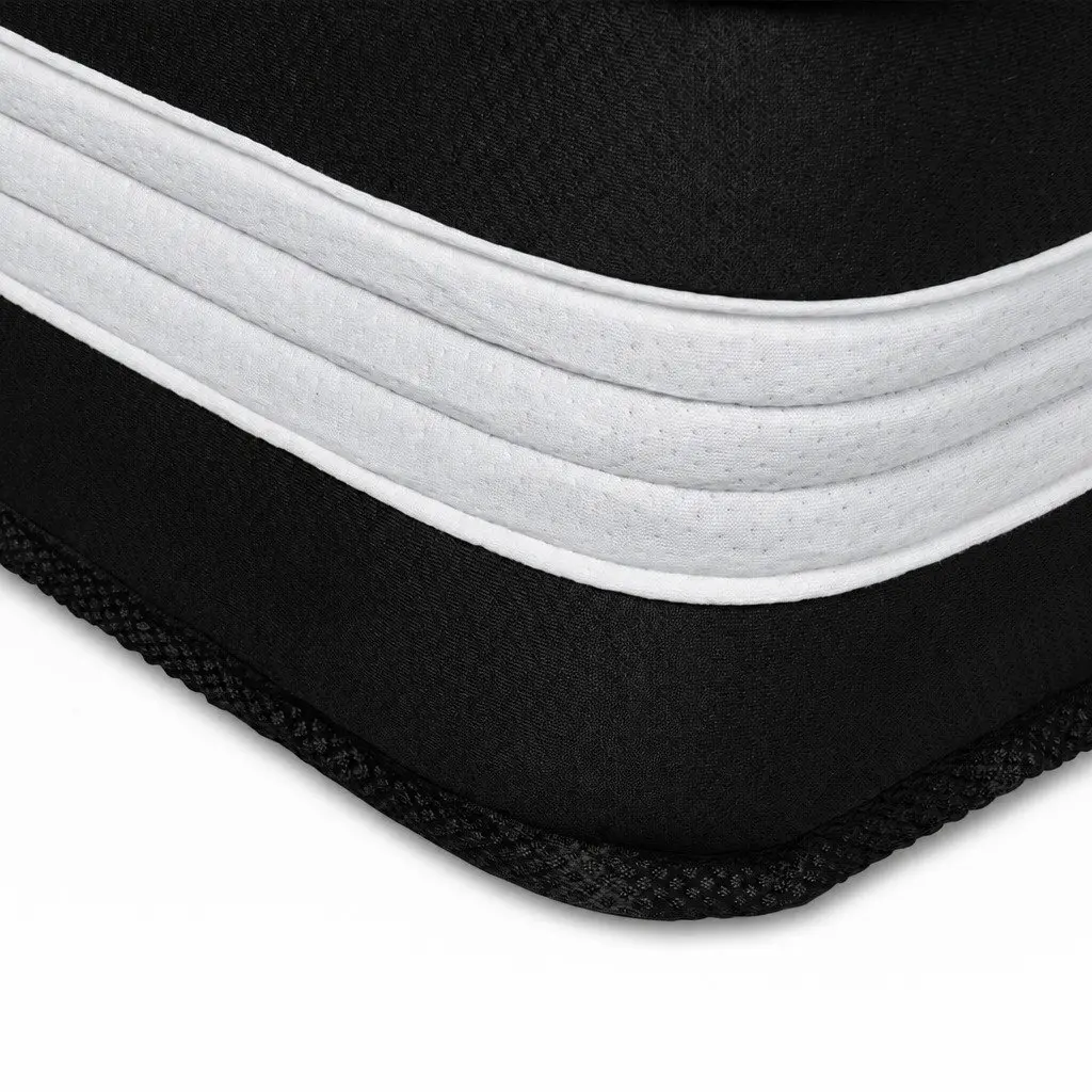 King Single Mattress 5 Zone Pocket Spring 25cm Medium Firm Cool Gel Infused Memory Foam Black or White