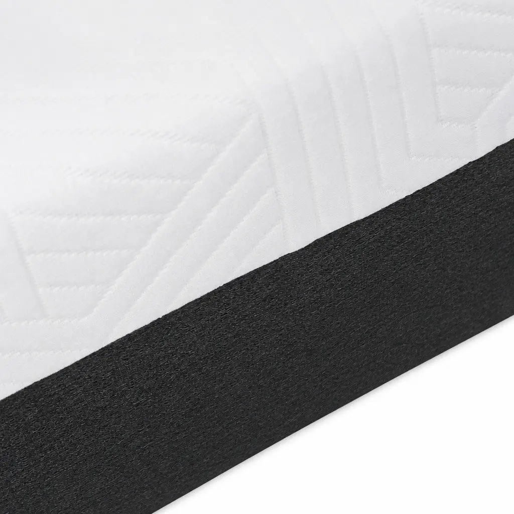 Gel Memory Foam Mattress Pad Cooling Breathable Hypoallergenic Queen Size White