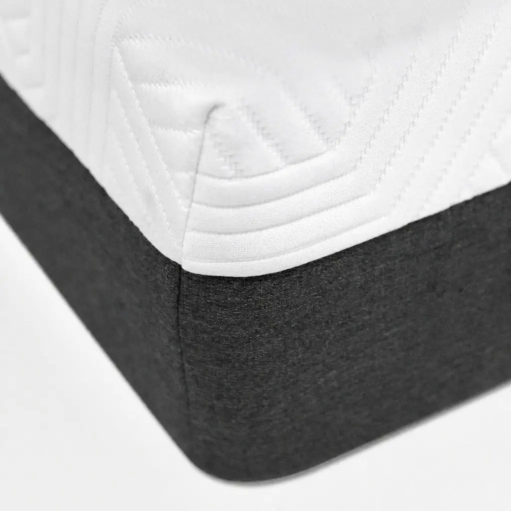 Gel Memory Foam Mattress Pad Cooling Breathable Hypoallergenic Queen Size White