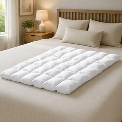Versatile Queen Mattress Topper for Home Comfort
