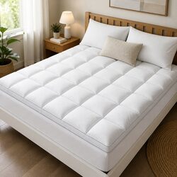 Practical Pillowtop Mattress Topper for Every Bedroom