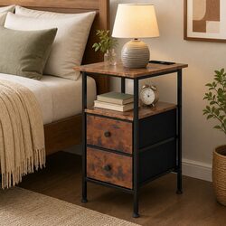 Versatile Bedside Table for Small Spaces