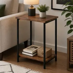 Practical 2-Tier Side Table for Every Room