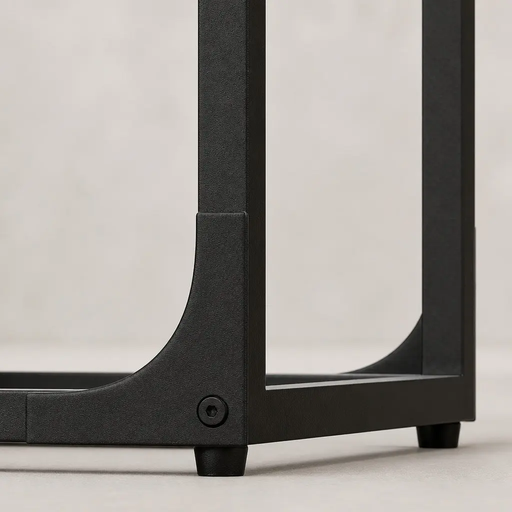 C-Shaped End Table Side Sofa Coffee Laptop Overbed Industrial Mobile Furniture