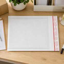 Padded Bubble Mailer 120x180mm White Self-Sealing Envelope 200 Pack Lightweight