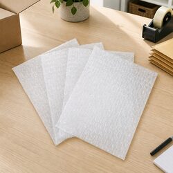 Practical Clear Bubble Pouches 215x300mm for Home and Office