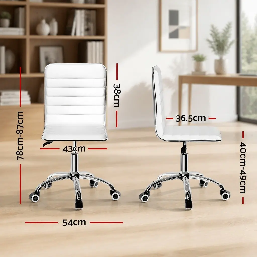 Low Back Chair for Home and Office Use