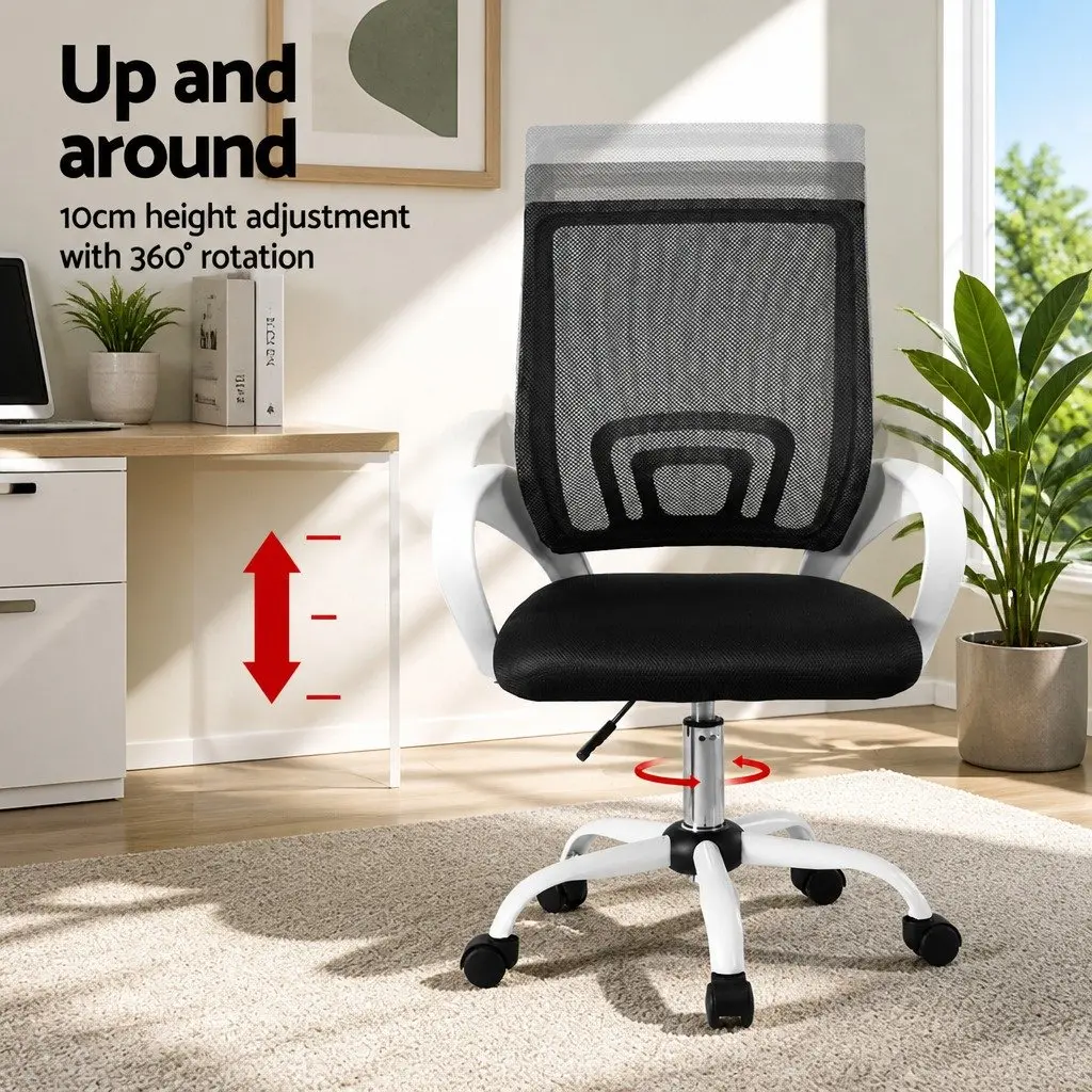 Mid Back Mesh Office Chair for Various Uses