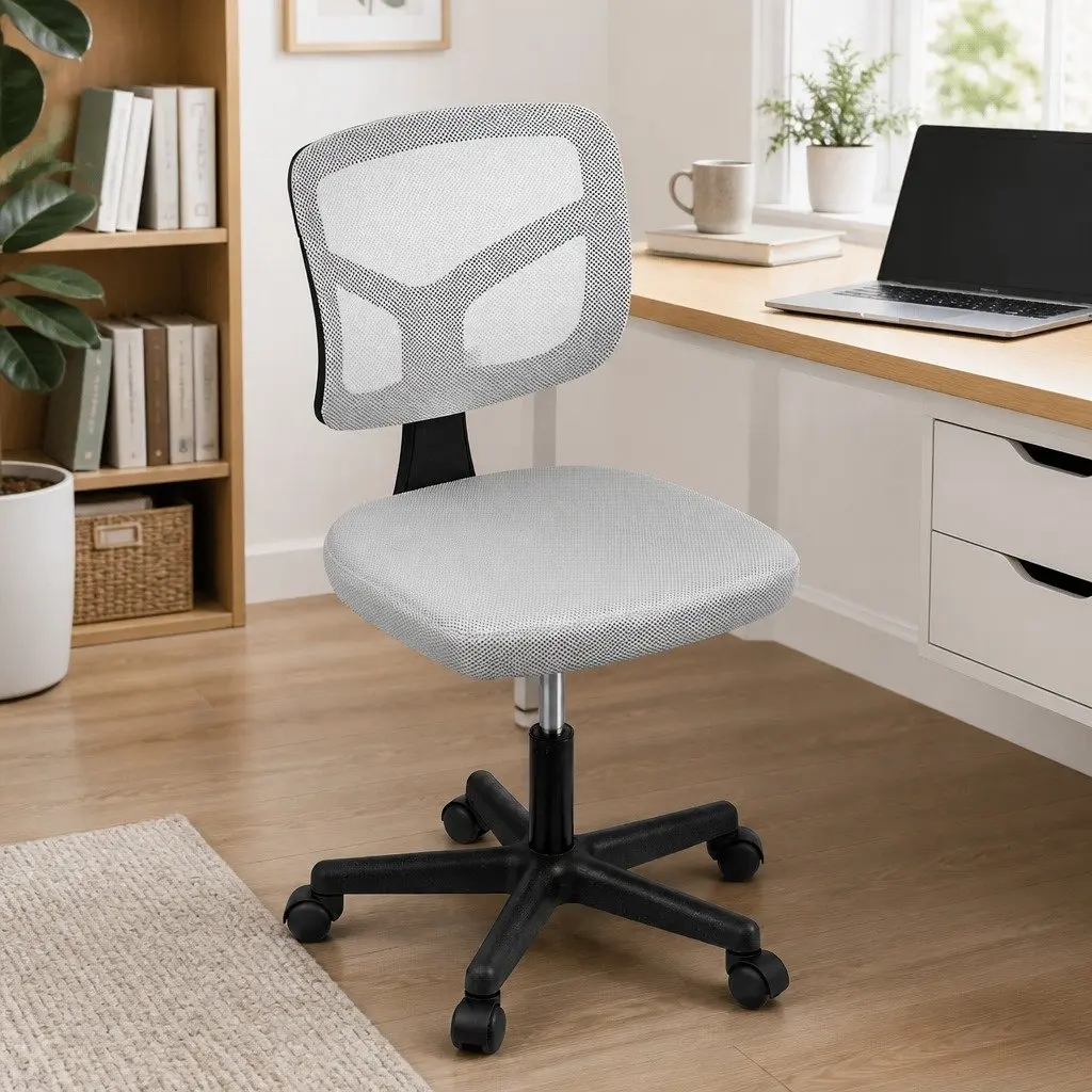 Armless Office Chair for Home Use