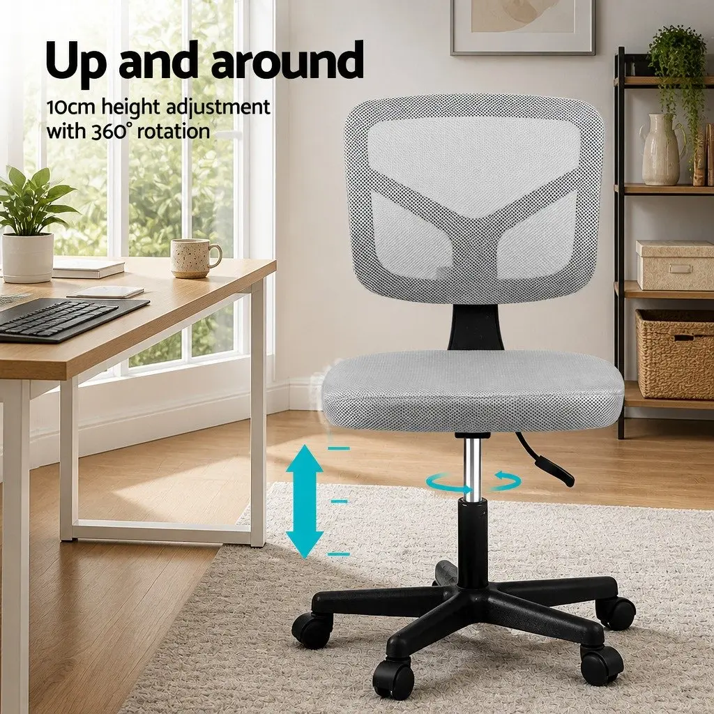 Armless Office Chair for Home Use