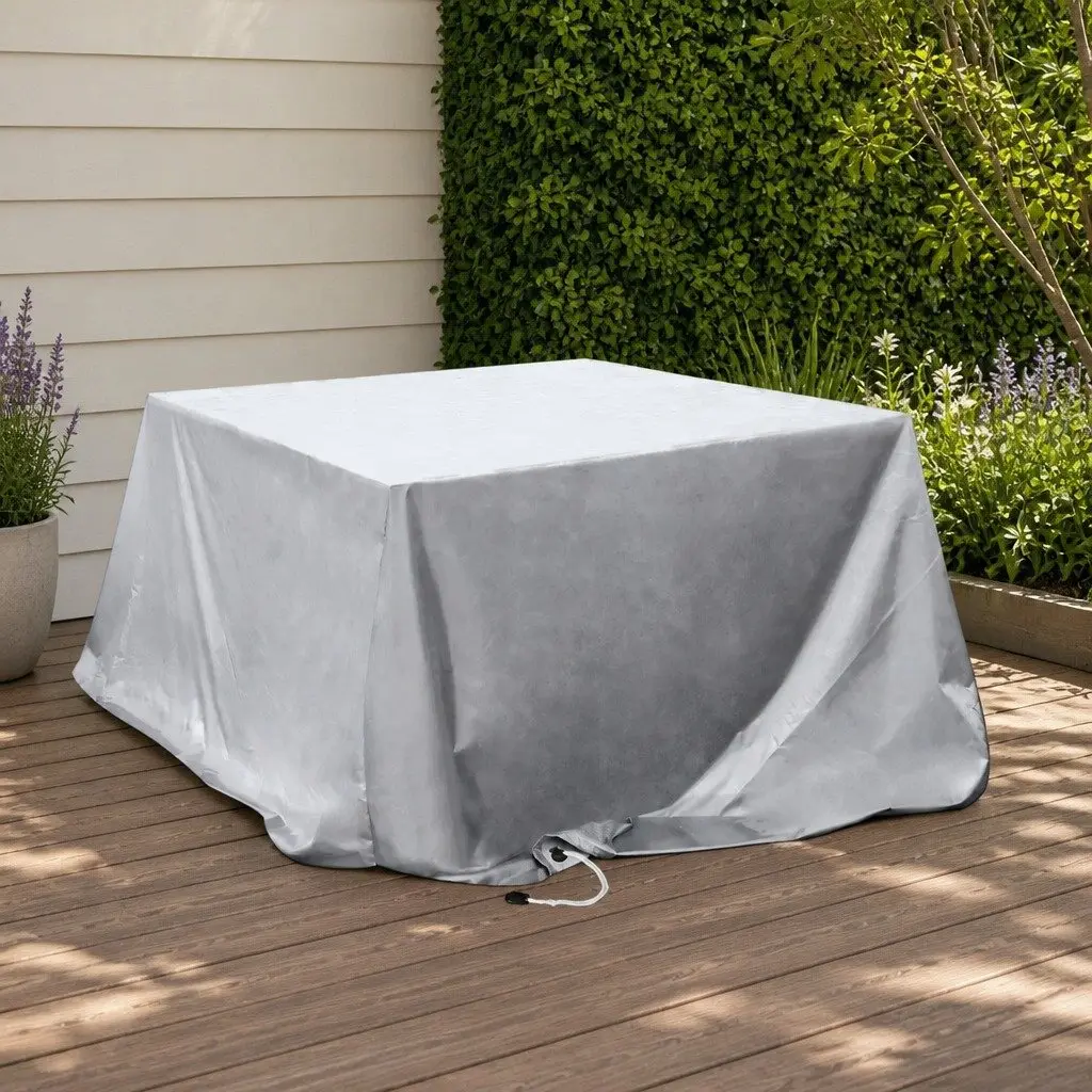 Outdoor Furniture Cover All Weather Silver Waterproof Protection