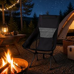 Foldable Camping Chair for Easy Setup and Outdoor Use