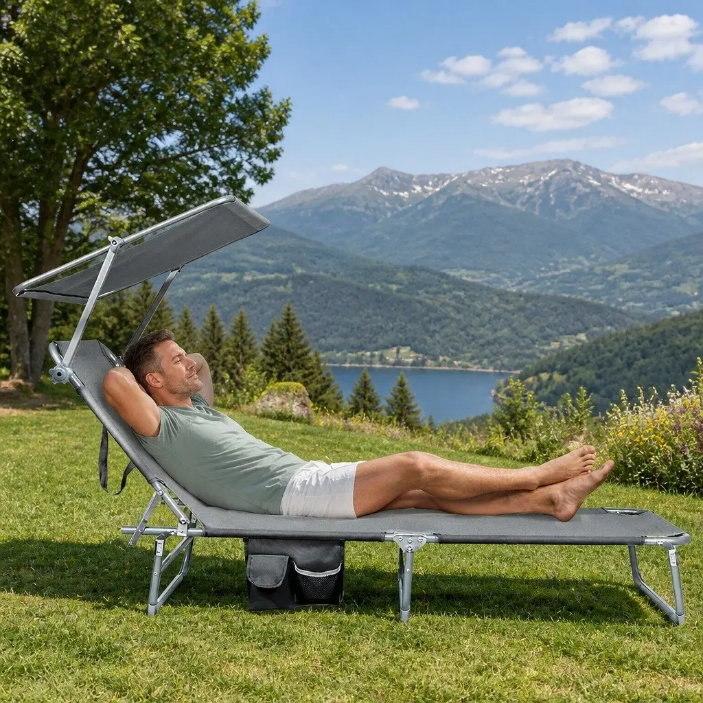 Foldable Lounge Chair for Various Settings