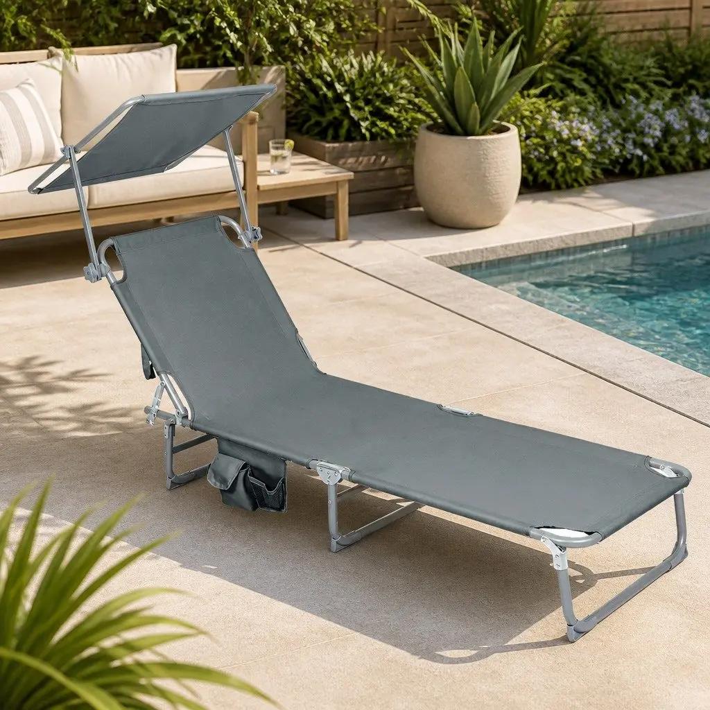 Foldable Lounge Chair for Various Settings